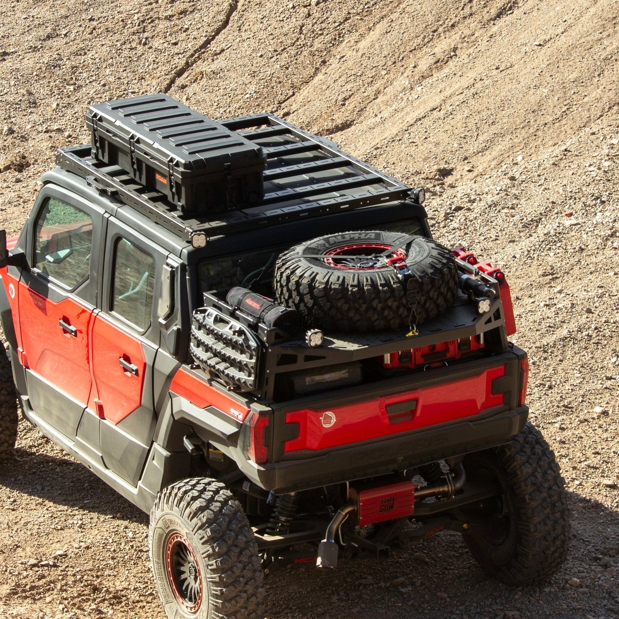 Polaris Xpedition X-Plorer Spare Tire Extension (Add-On) | SDR Motorsports