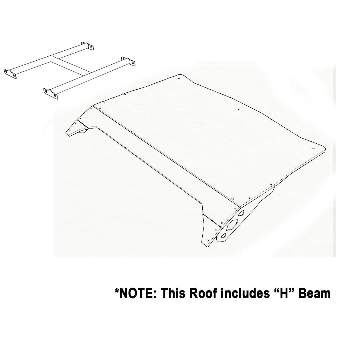 Can Am X3 Aluminum Roof | AFX Motorsports