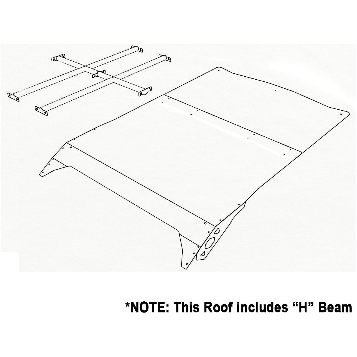 Can Am X3 MAX Aluminum Roof | AFX Motorsports