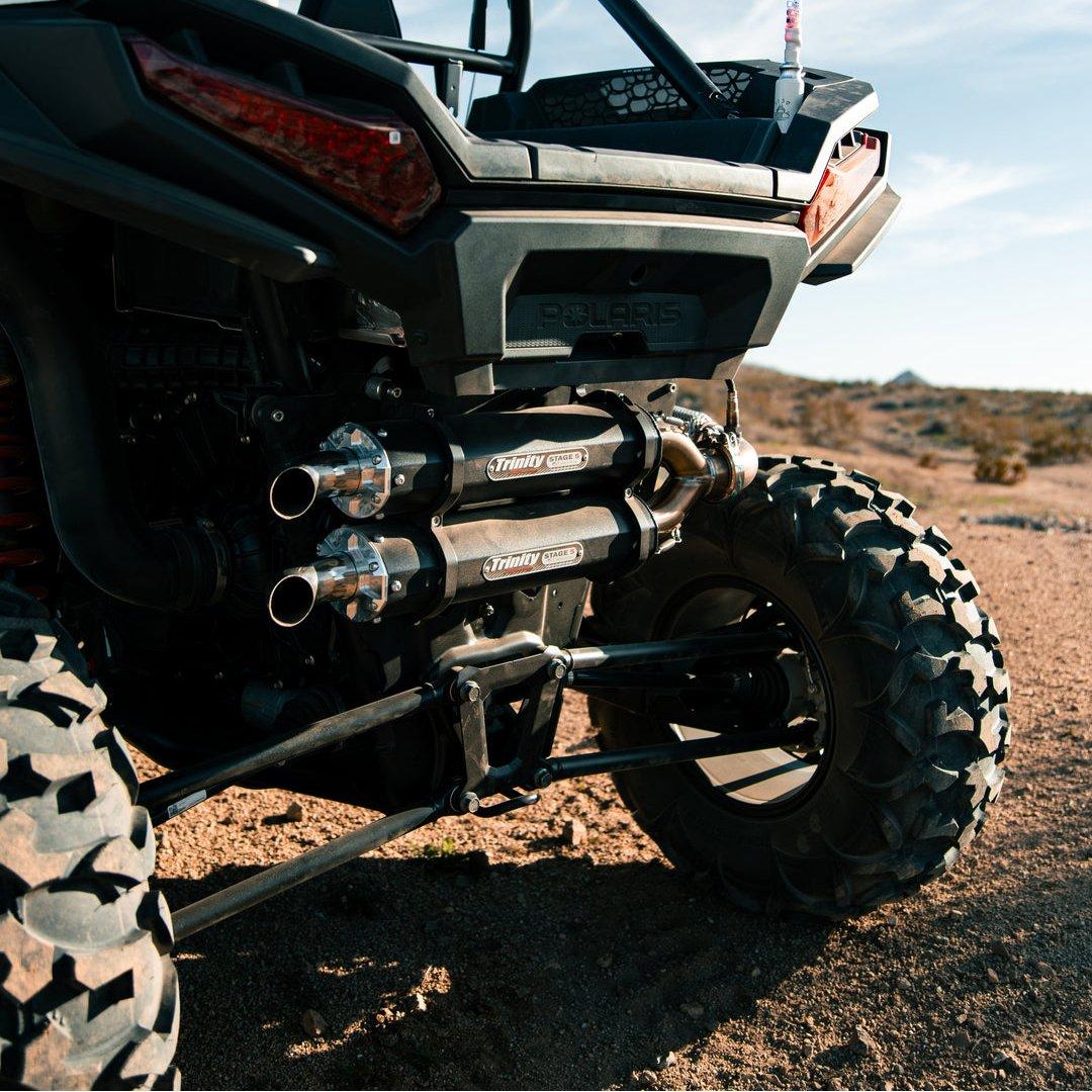 Polaris RZR XP Slip On Exhaust | Trinity Racing