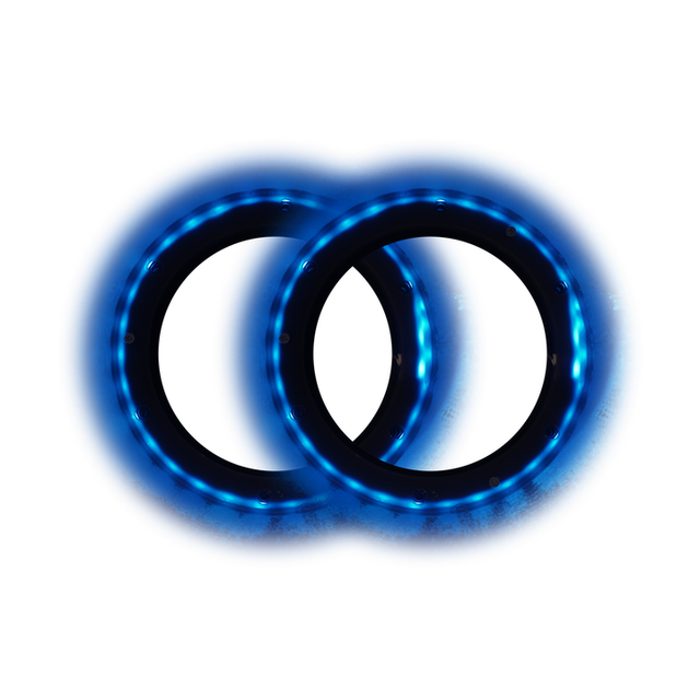 6.5" RGB LED Speaker Rings (Pair) | UTV Stereo