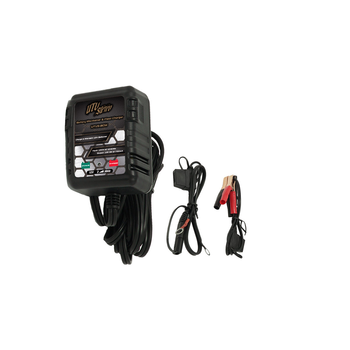 12 Volt Automatic Battery Charger / Maintainer | UTV Stereo