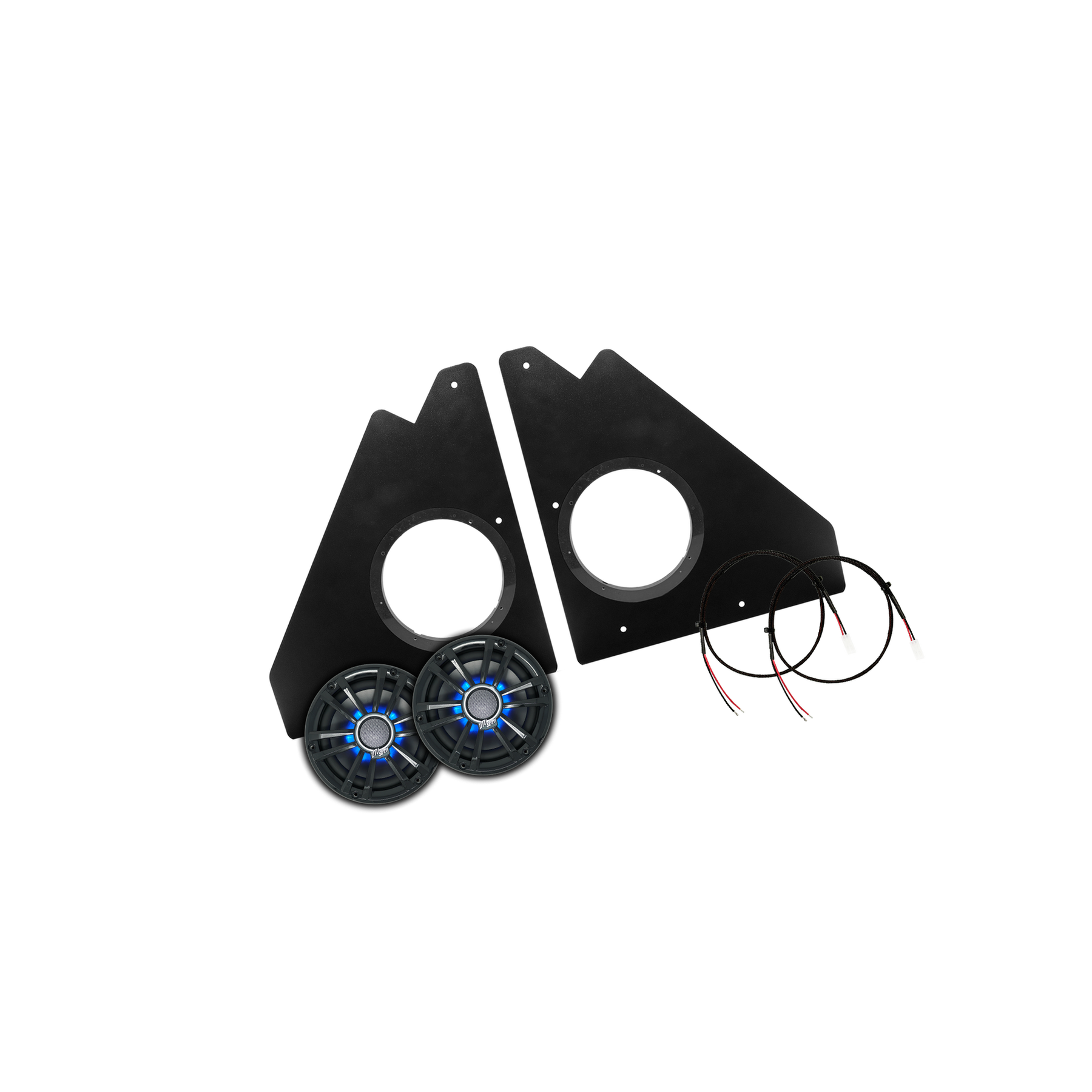 Polaris Ranger XD 1500 Rear Overhead Speaker Kit