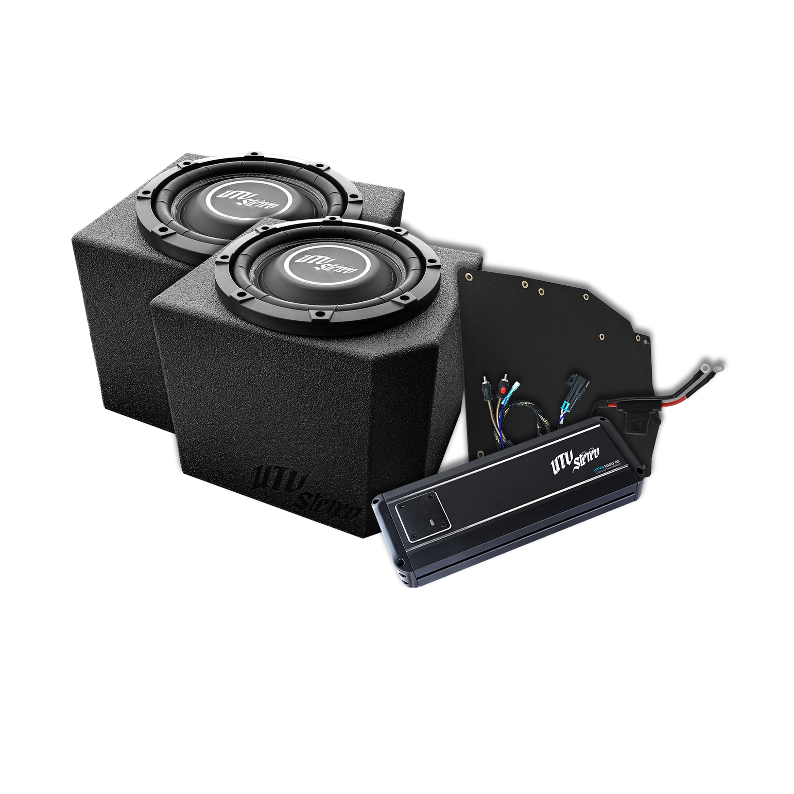 Polaris Ranger XD 1500 1000W Dual 10" Subwoofer Kit