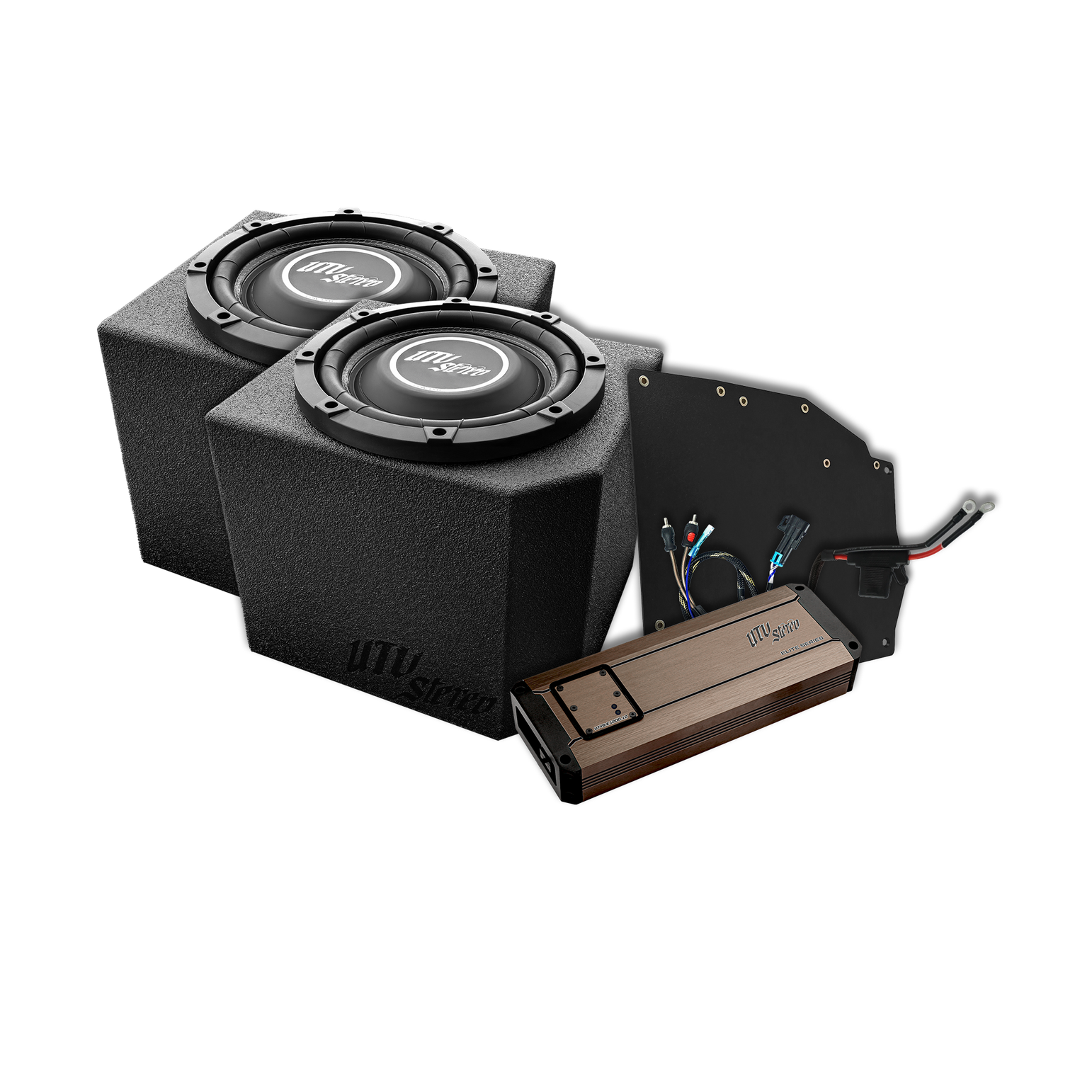 Polaris Ranger XD 1500 1200W Dual 10" Subwoofer Kit