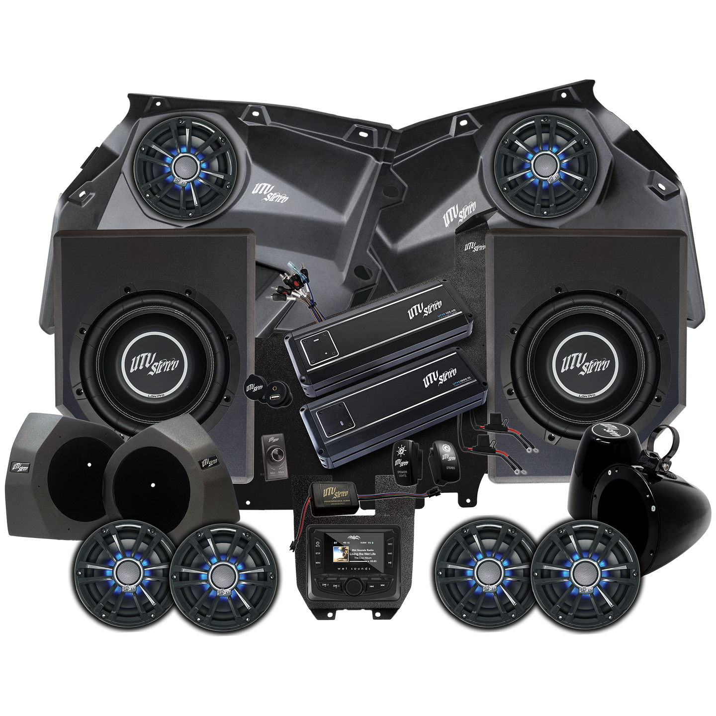 Can Am X3 Signature Series Stage 7 Stereo Kit | UTV Stereo