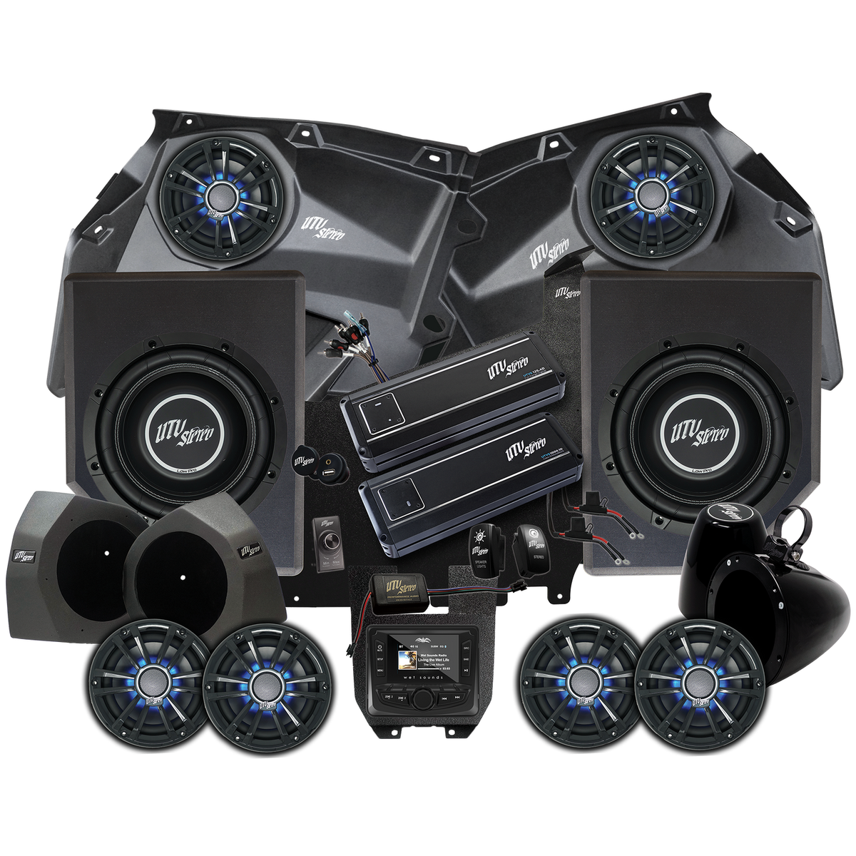 Can Am X3 Signature Series Stage 7 Stereo Kit | UTV Stereo