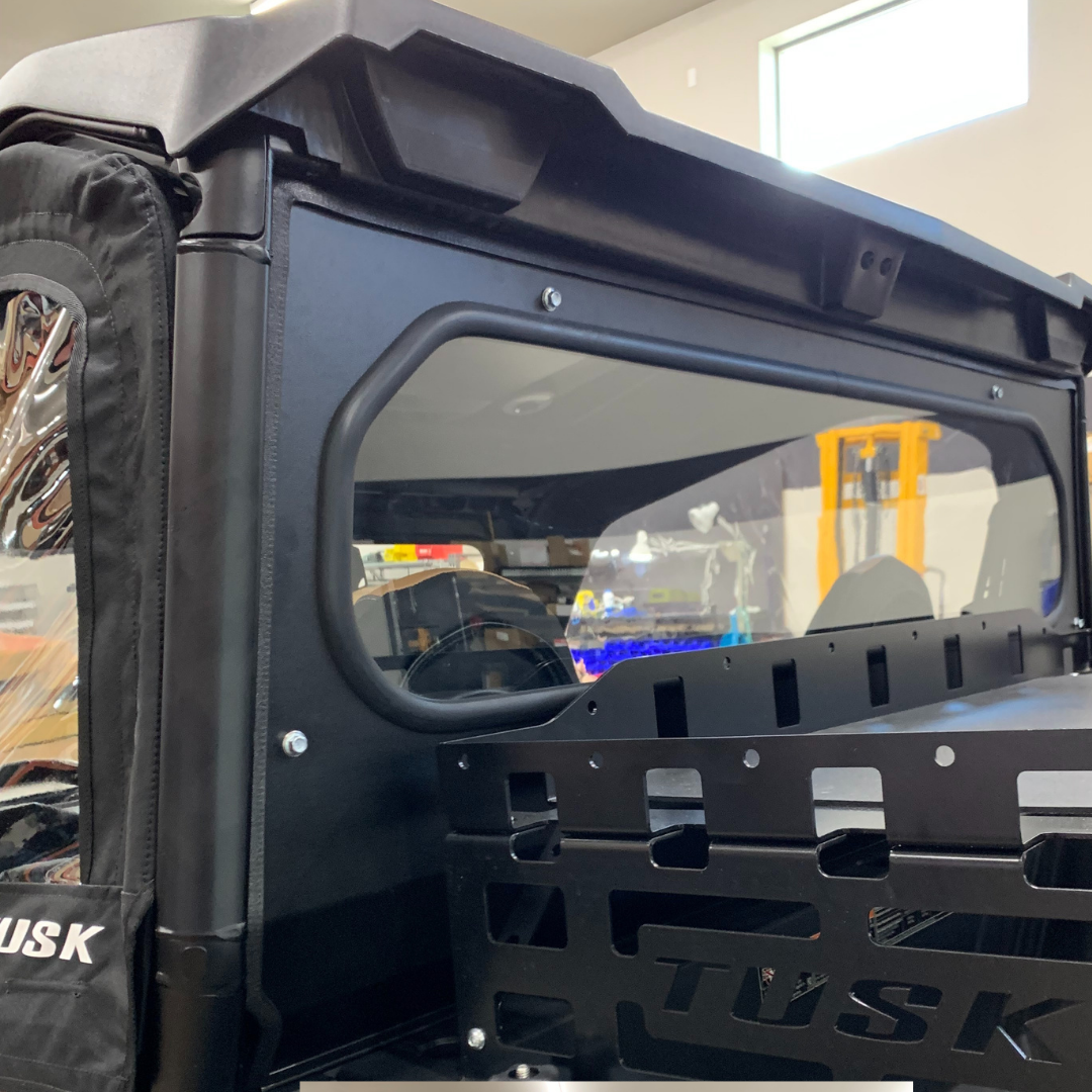 Polaris General (2018+) Rear Glass Windshield | Heatercraft