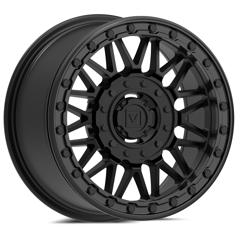 V08 UTV Beadlock Wheel (Satin Black) | Valor Offroad