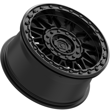 V08 UTV Beadlock Wheel (Satin Black) | Valor Offroad