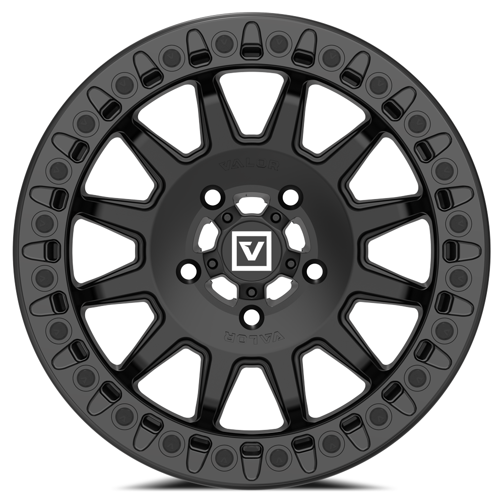 V09 Beadlock Wheel (Satin Black) | Valor Offroad