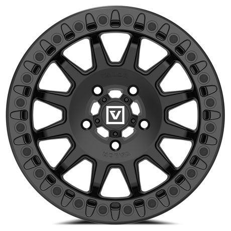 V09 Beadlock Wheel (Satin Black) | Valor Offroad