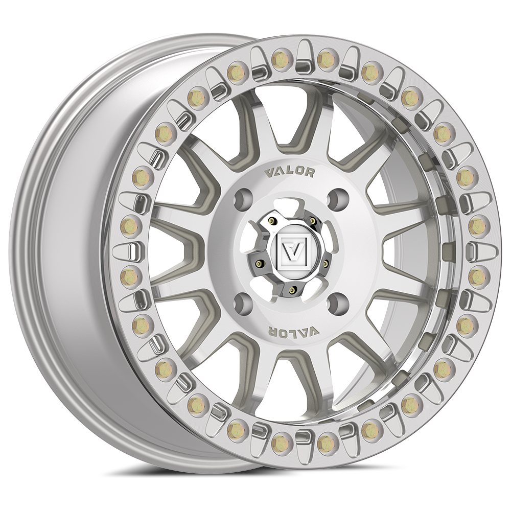 V09 Beadlock Wheel (Raw Machined) | Valor Offroad