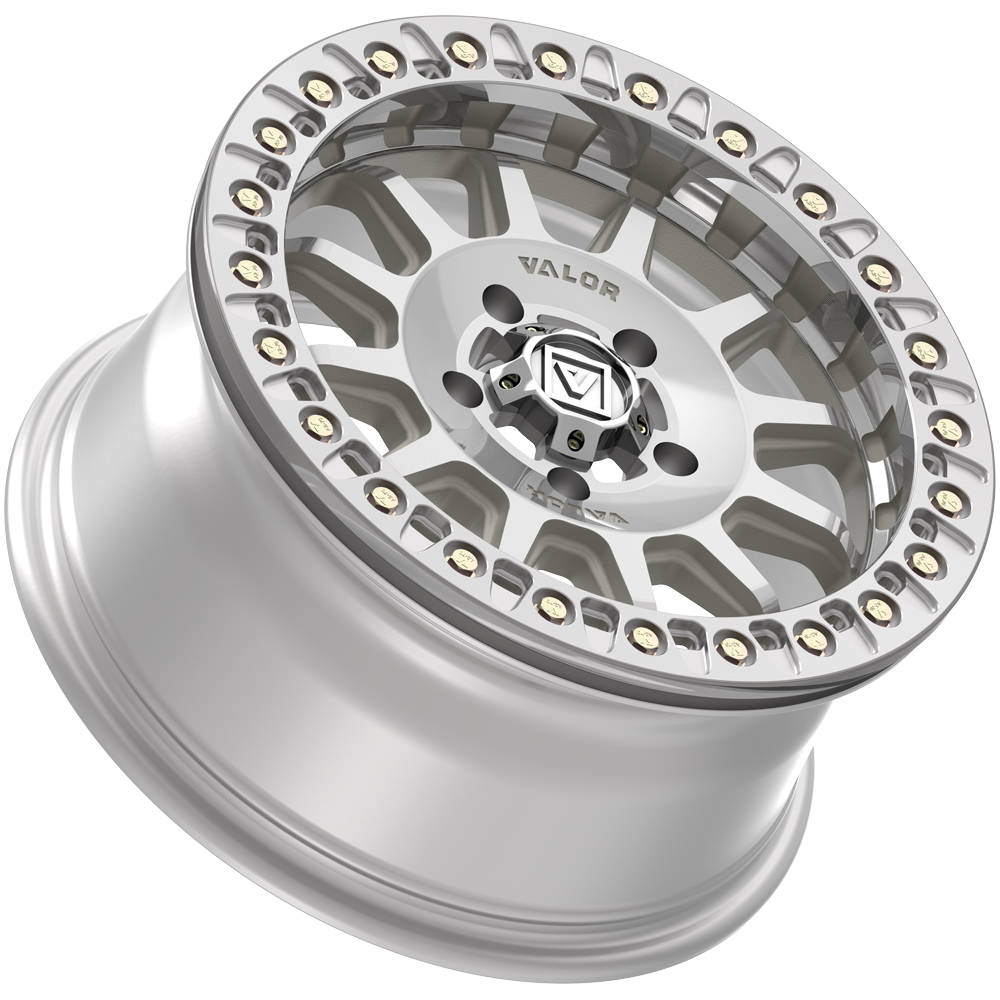 V09 Beadlock Wheel (Raw Machined) | Valor Offroad