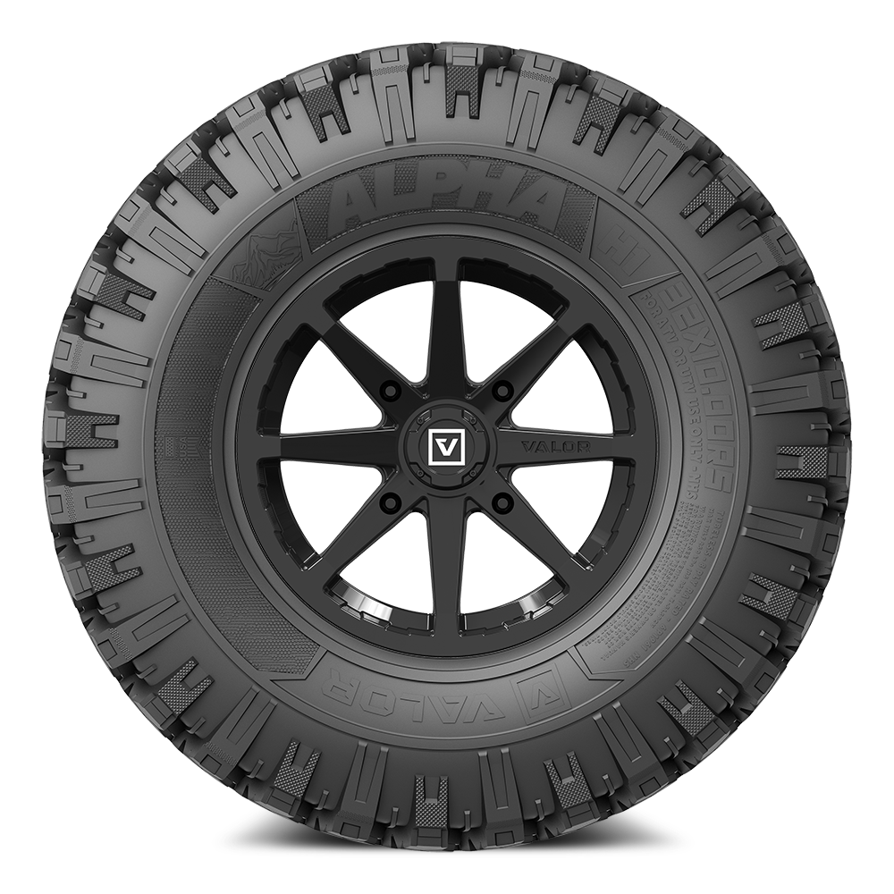 Alpha V01 Wheel & Tire Package | Valor Offroad