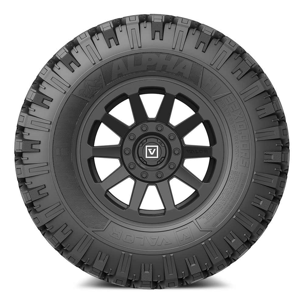 Alpha V02 Wheel & Tire Package | Valor Offroad