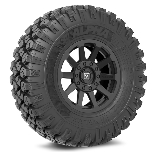 Alpha V02 Wheel & Tire Package | Valor Offroad