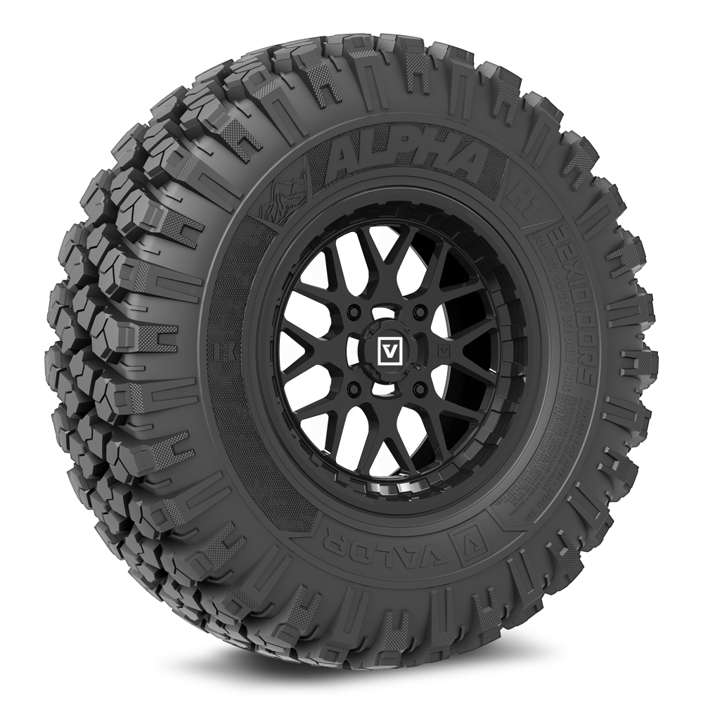 Alpha V03 Wheel & Tire Package | Valor Offroad