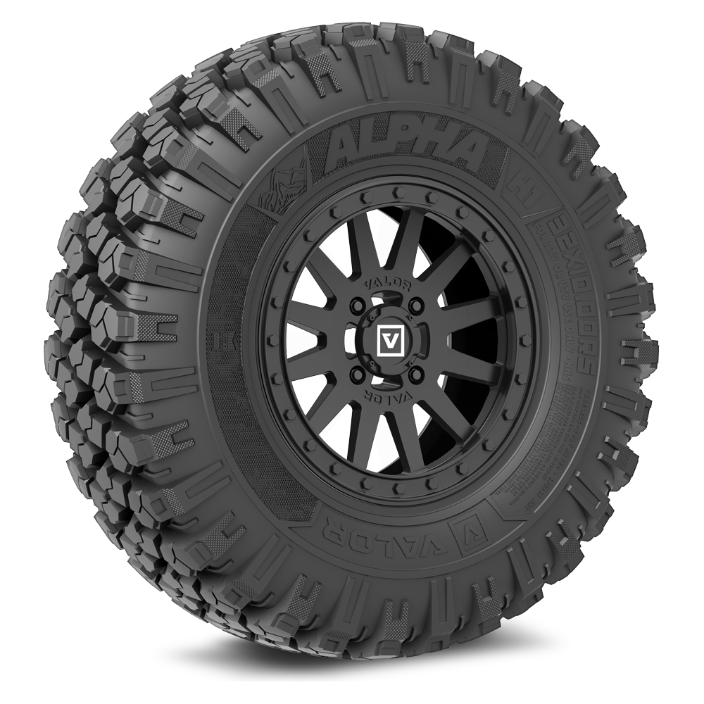 Alpha V05 Wheel & Tire Package | Valor Offroad