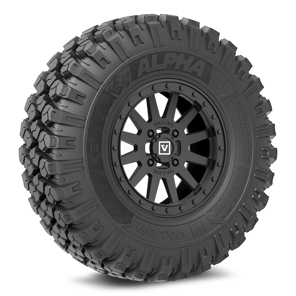 Alpha V05 Wheel & Tire Package | Valor Offroad