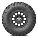 Alpha V09 (Satin Black) Wheel & Tire Package | Valor Offroad