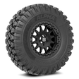 Alpha V09 (Satin Black) Wheel & Tire Package | Valor Offroad