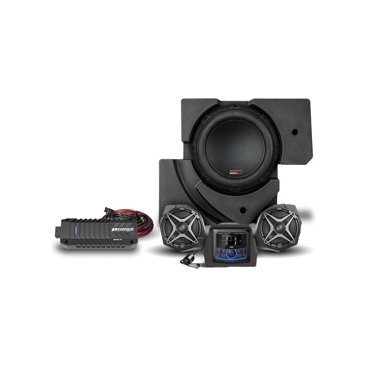 Can Am X3 A-Spec 3 Speaker Plug-and-Play System with JVC | SSV Works