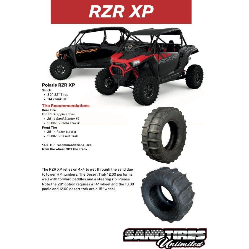 Padla Trak 13.00 Rear Sand Tire | Sand Tires Unlimited