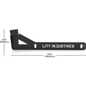 Polaris RZR Pro XP / Turbo R Yeti 35qt Cooler Mounts | Litt Industries