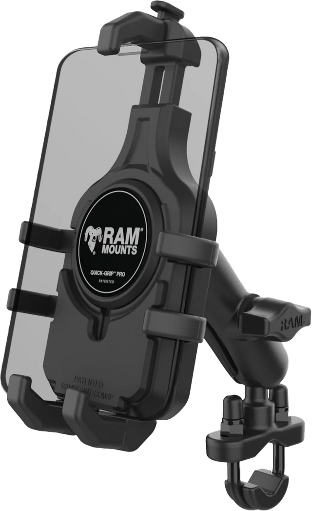 RAM Quick Grip Pro Handlebar Phone Mount for Motorcycles and Bikes - Model RAM-B-149Z-PD5U