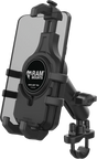 RAM Quick Grip Pro Handlebar Phone Mount for Motorcycles and Bikes - Model RAM-B-149Z-PD5U