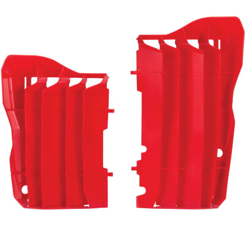 Acerbis Radiator Louvers for Honda CRF250R 2018-2019 and CRF250RX 2019, Red (Part #2691520227)