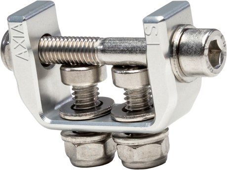 AXIA MODCLFS-C Flat Surface Mounting Clamp in Chrome for ATV/UTV Roll Cages