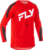 Fly Racing Evolution DST Jersey Red/White/Black for Mountain Bikes and Off-Road Vehicles