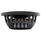 DS18 IXS Series 10-Inch 600W RMS Dual 2 Ohm Fiber Glass Shallow Mount Subwoofer for Car Audio