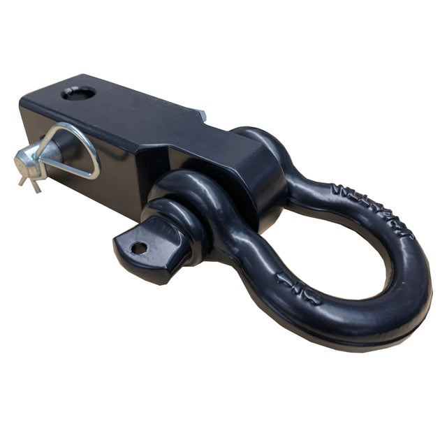 KOLPIN 2-Inch Receiver Recovery Shackle for Off-Road Vehicles - Heavy Duty Forged Steel