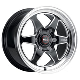Weld S156 17x10 Ventura 6 Drag Wheel - 6x135 Bolt Pattern, Gloss Black Mil Finish