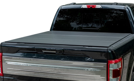 Access LOMAX Carbon Fiber Tri-Fold Tonneau Cover for 2004-2013 Ford F-150 with 5'6" Bed