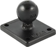 RAM-B-347U 2-Inch x 1.7-Inch Base with 1-Inch Ball for ATV, UTV, and Marine Vehicles