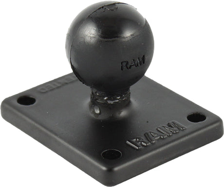 RAM-B-347U 2-Inch x 1.7-Inch Base with 1-Inch Ball for ATV, UTV, and Marine Vehicles