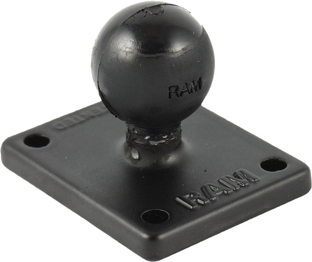 RAM-B-347U 2-Inch x 1.7-Inch Base with 1-Inch Ball for ATV, UTV, and Marine Vehicles