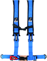 DragonFire Racing H-Style 4-Point Harness with 2-Inch Buckle for UTVs - Blue