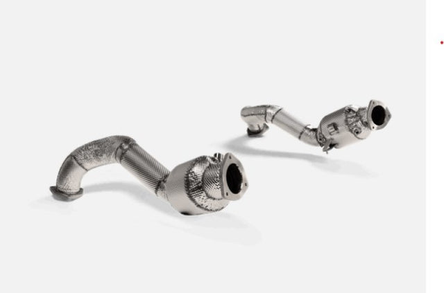 Akrapovic Link-Pipe Set for 2022+ Porsche 718 Cayman GT4 RS Titanium - Performance Exhaust Upgrade