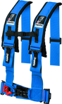 DragonFire Racing H-Style 4-Point Harness with 3-Inch Buckle for UTVs - Blue