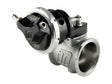 Turbosmart PSG50 Pneumatic Straight Gate Valve 6psi Black for Automotive Applications