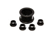 Energy Suspension 16.10104G Power Steering Rack Bushing Set for 1999-2000 Honda Civic and CRX, Black