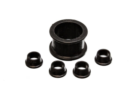 Energy Suspension 16.10104G Power Steering Rack Bushing Set for 1999-2000 Honda Civic and CRX, Black