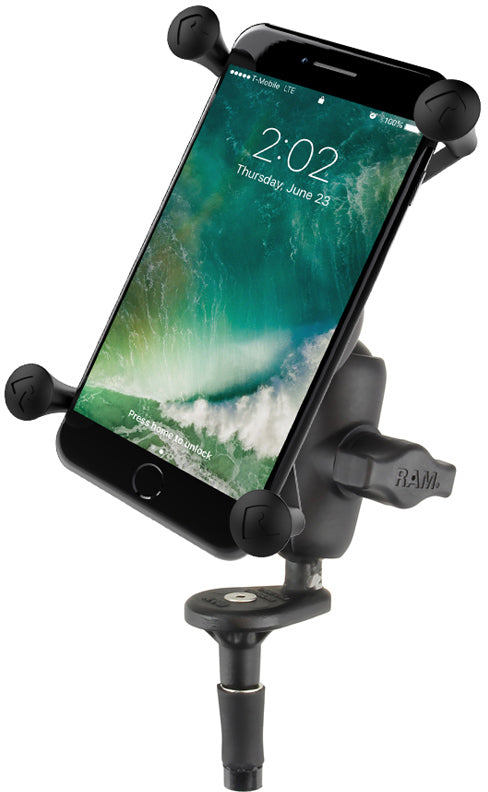 RAM X Grip Phone Holder for Recreational Vehicles - Model RAM-B-176-A-UN10U