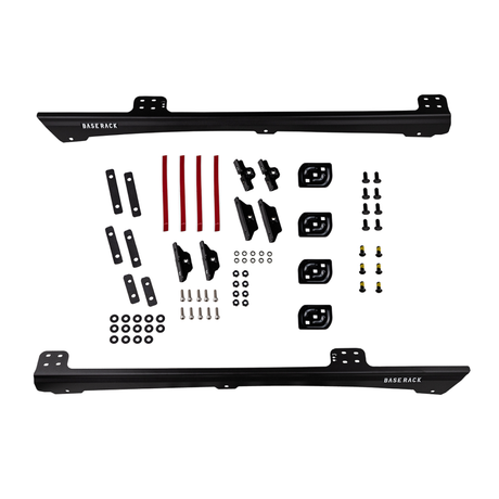 ARB 16-22 Toyota Tacoma Base Rack Mount Kit with Wind Deflector – Vehicle-Specific Fit for 49 x 45 & 49 x 51 Inch Racks
