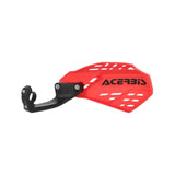 Acerbis Linear Vented Handguard - Red/Black for Motorcycle and ATV